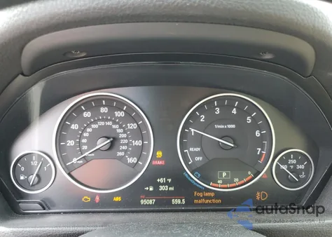 2015 BMW 328 Xi Sulev z USA, uszkodzony, nr VIN WBA3B5G56FNS19222